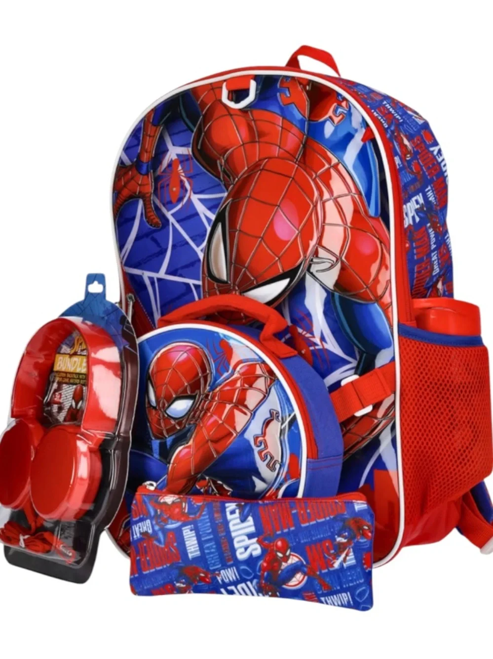 Marvel Spider-Man Kids Backpack Set